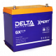 Аккумуляторная батарея DELTA GX 12V-55AH Xpert